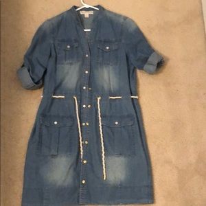 Michael Kors button up Dress